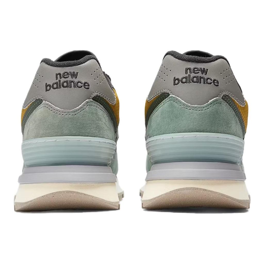 Stone Island x New Balance 574 Unisex Sneakers - Green/Yellow