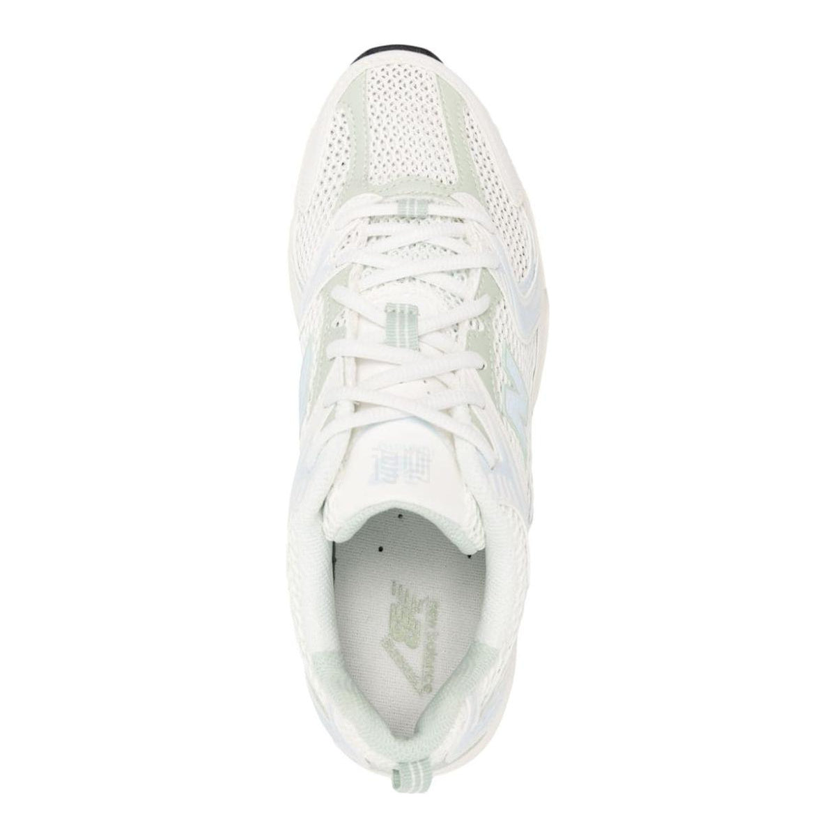 New Balance 530 Unisex Cushioned Lifestyle Running Shoes – White/Green