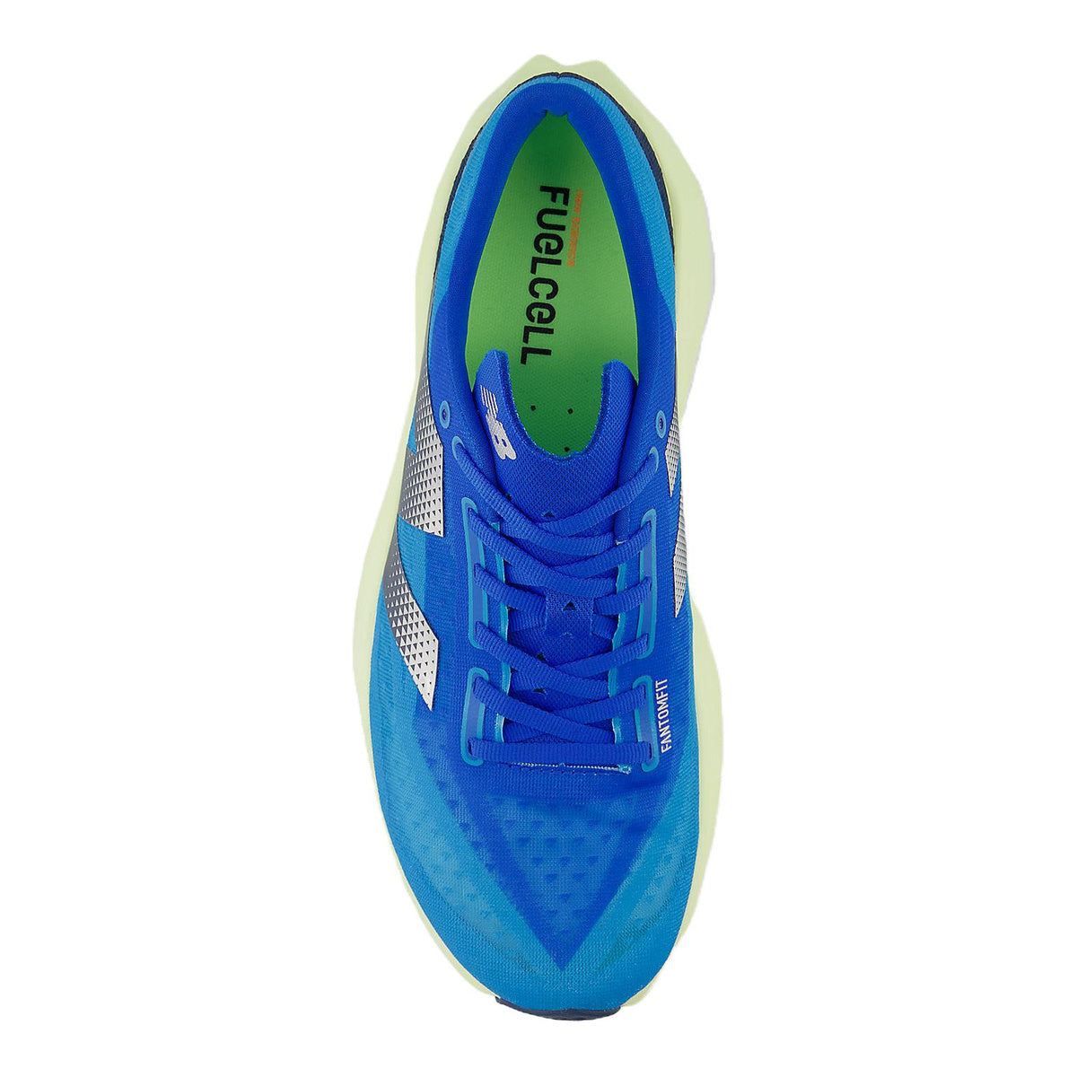 New Balance FuelCell Rebel v4 Unisex Lightweight Running Shoes – Cobalt/Lemon