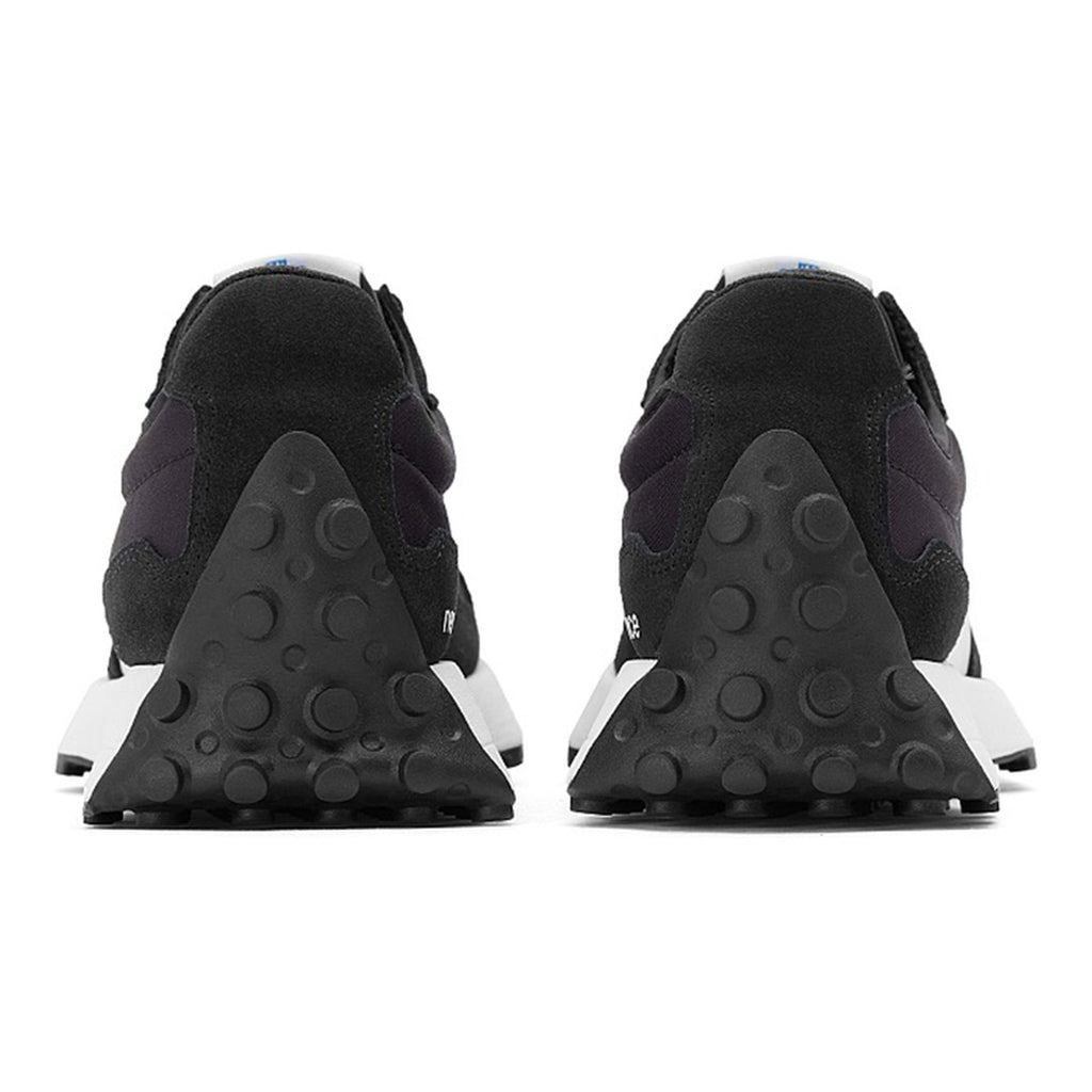 New Balance 327 Unisex Suede Lifestyle Sneakers – Black/White