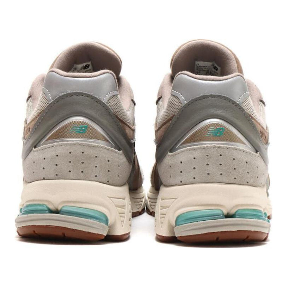 Atmos x New Balance 2002R Unisex Retro Running Shoes – Beige/Brown/Green