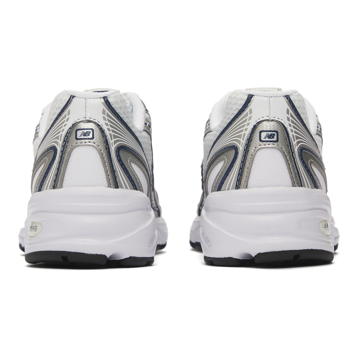 New Balance 740v2 Unisex Mesh Running Shoes – White/Silver/Navy