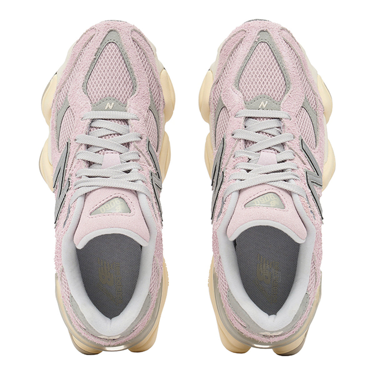New Balance 9060 Unisex Chunky Suede Lifestyle Sneakers – Pink/Grey