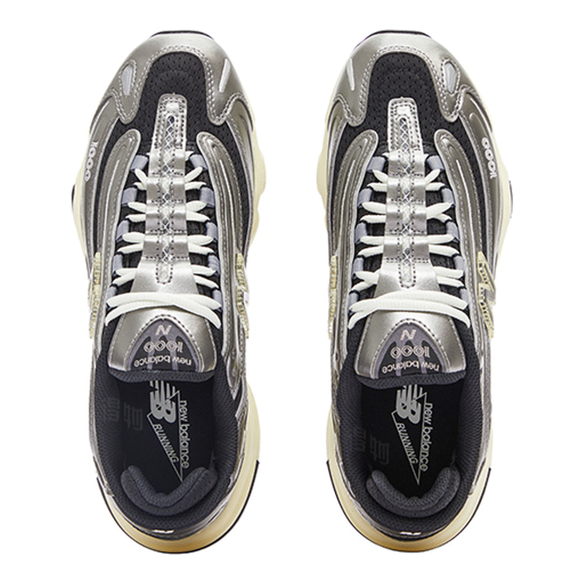 New Balance 1000 Y2K Unisex Running Shoes - Silver/Black