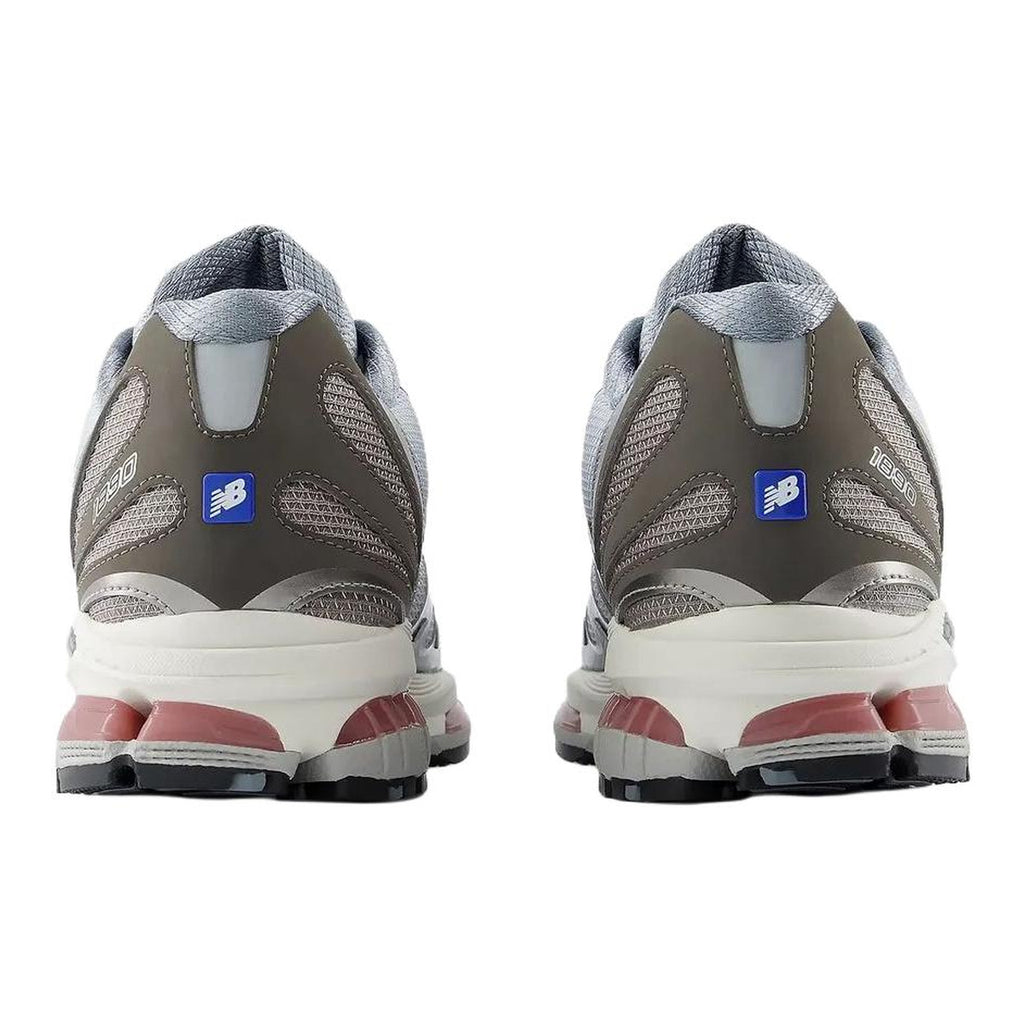 New Balance 1890 Unisex Mesh Lifestyle Running Sneakers – Silver Metallic/Pink
