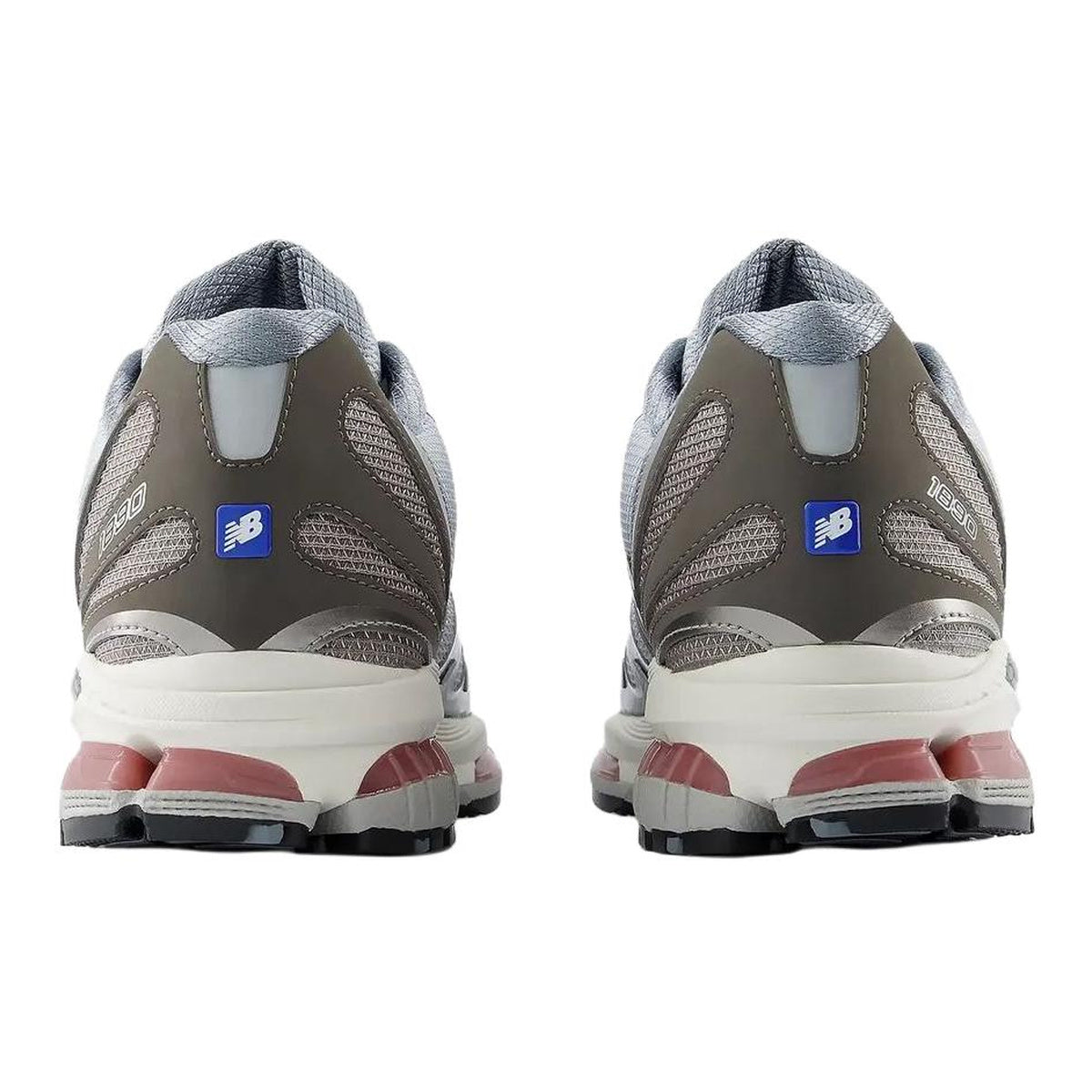 New Balance 1890 Unisex Mesh Lifestyle Running Sneakers – Silver Metallic/Pink