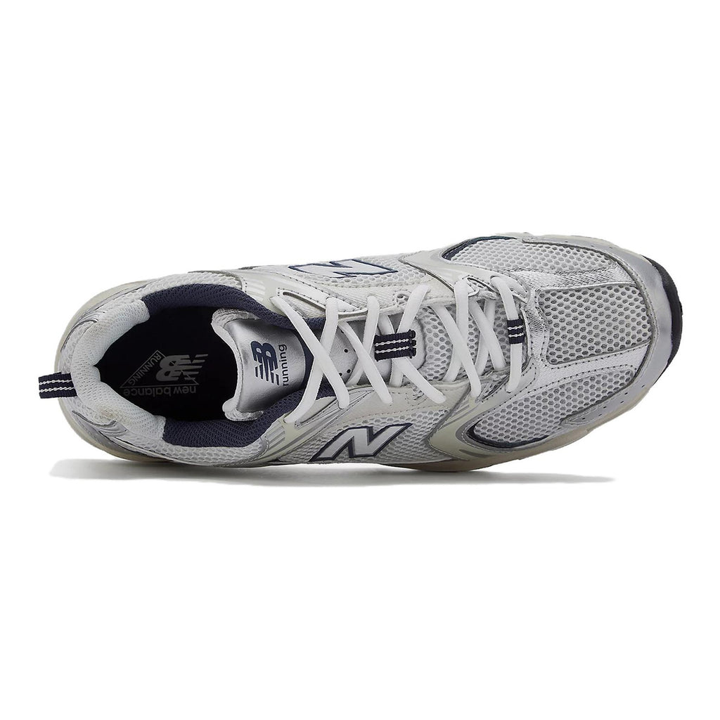New Balance 530 Unisex Cushioned Lifestyle Running Shoes – Off-White/Silver