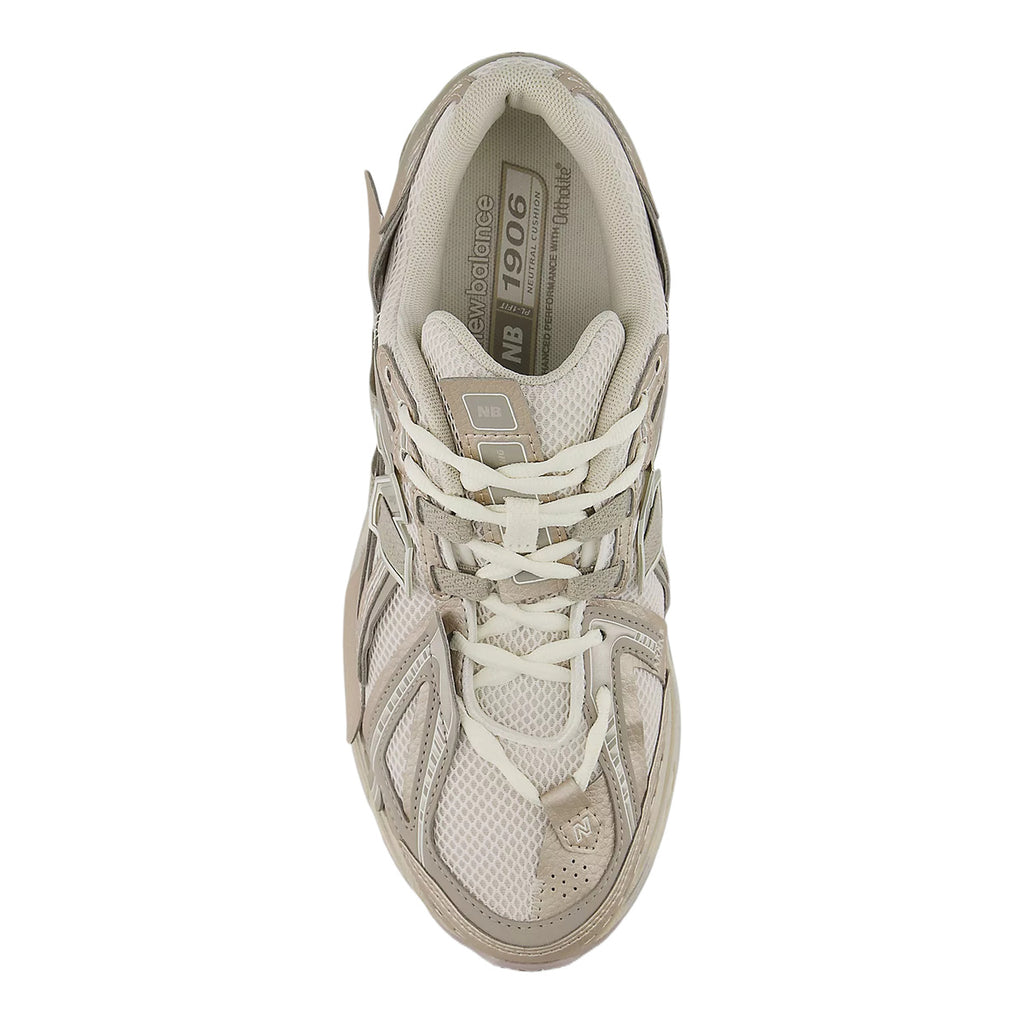 New Balance 1906A Unisex Mesh Lifestyle Running Sneakers – Moonbeam/Grey