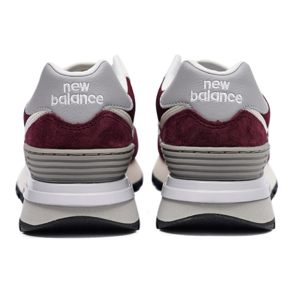 New Balance 574 Unisex Lifestyle Sneakers - Burgundy