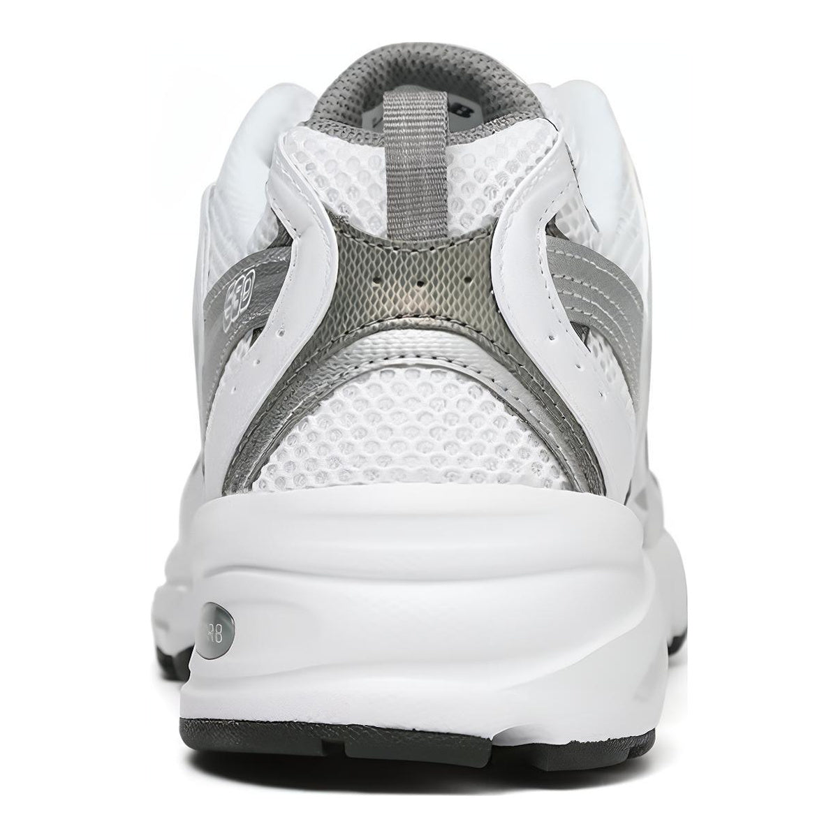 New Balance 530 Y2K Unisex Mesh Running Shoes – Silver/White