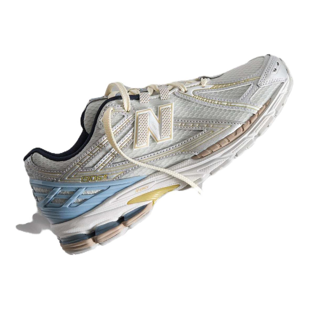 Kith x New Balance 1906R Unisex Mesh Lifestyle Running Sneakers – White/Blue