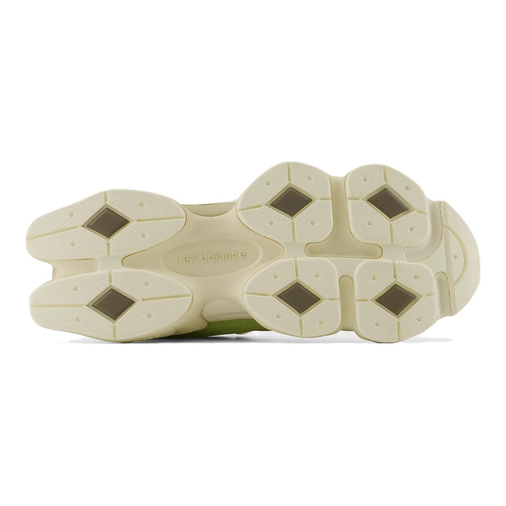 New Balance 9060R Unisex Running Shoes - Beige/Green