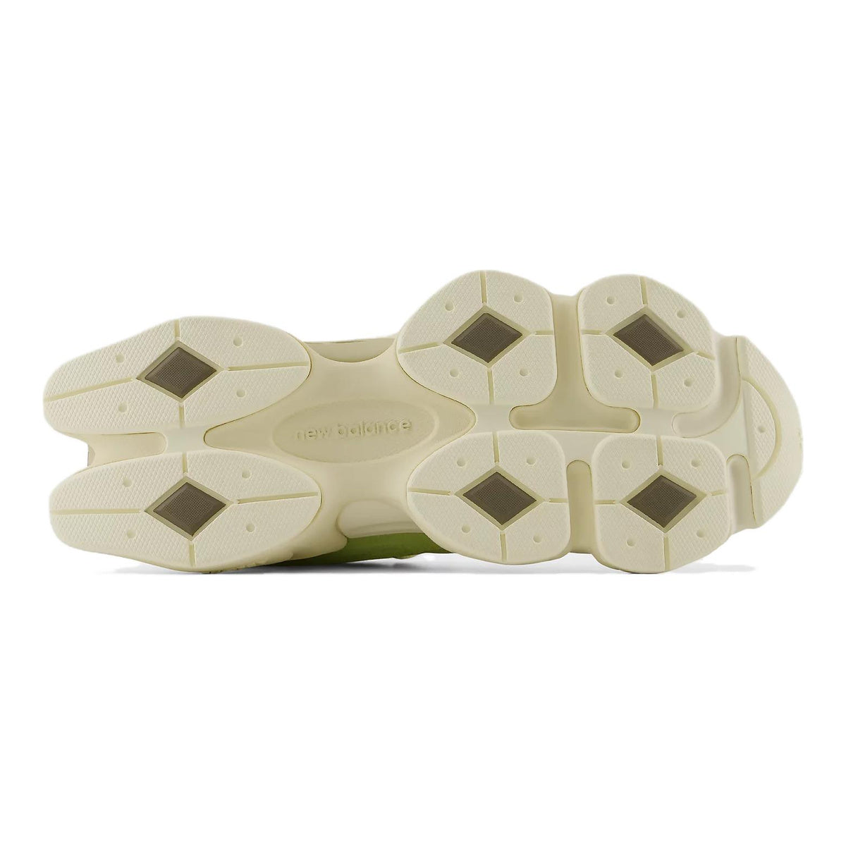 New Balance 9060R Unisex Running Shoes - Beige/Green