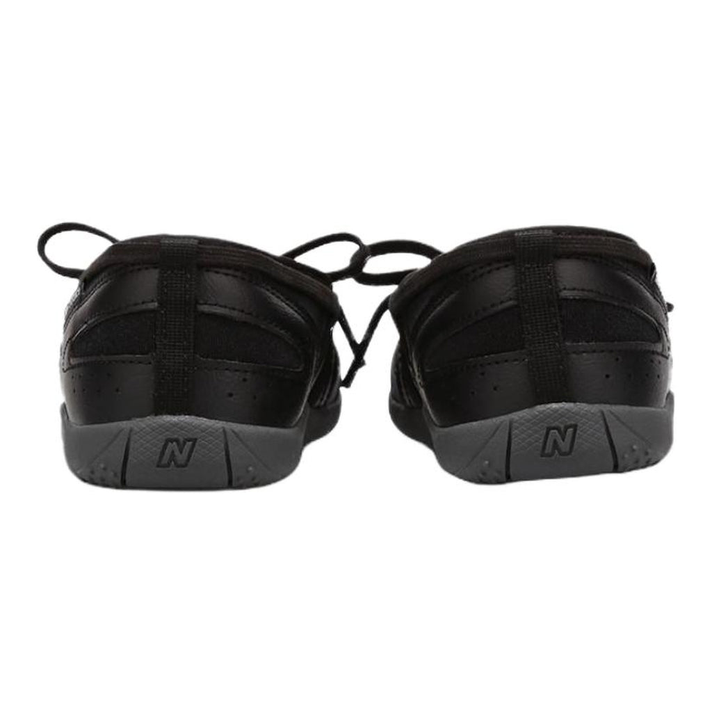 New Balance Flat Breeze Unisex Leather Slip-On Flats – Triple Black