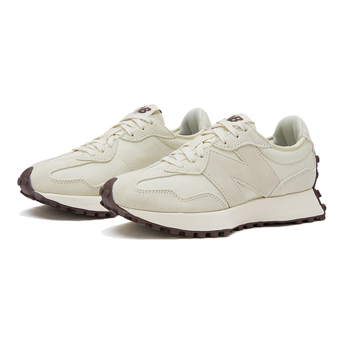 New Balance 327 Unisex Suede Lifestyle Sneakers – Sea Salt