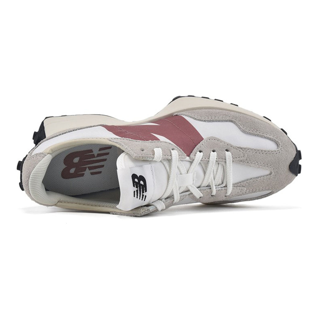 New Balance 327 Unisex Suede Lifestyle Sneakers – Grey/Rose
