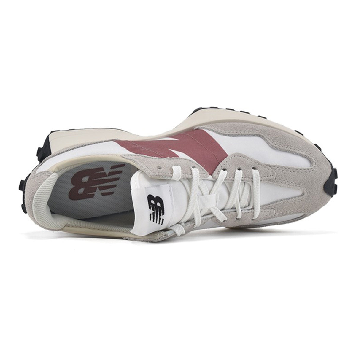 New Balance 327 Unisex Suede Lifestyle Sneakers – Grey/Rose