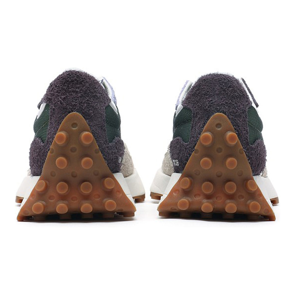New Balance 327 Unisex Suede Lifestyle Sneakers – Forest Green/Grey