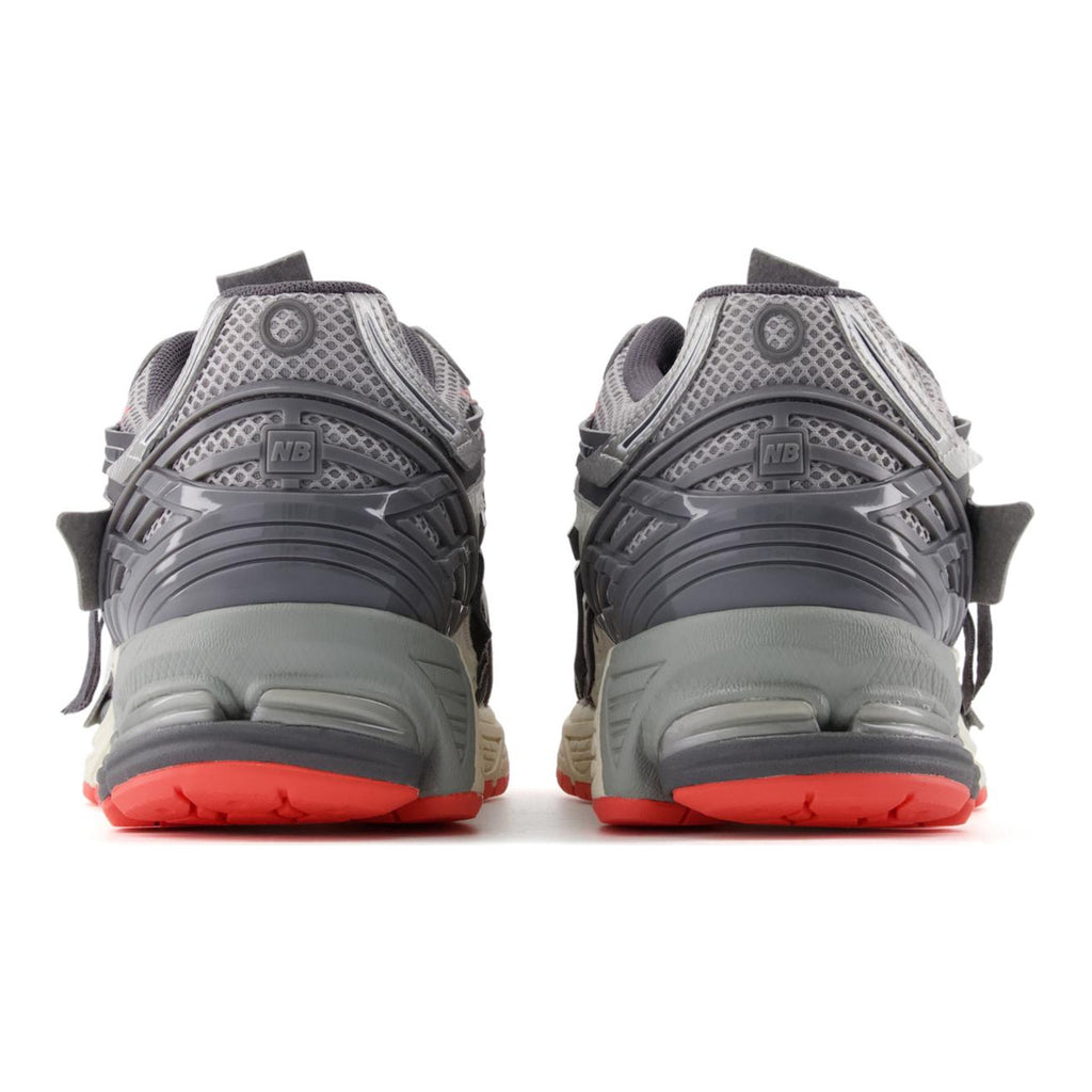 New Balance 1906A Unisex Mesh Lifestyle Running Sneakers – Grey/White/Red