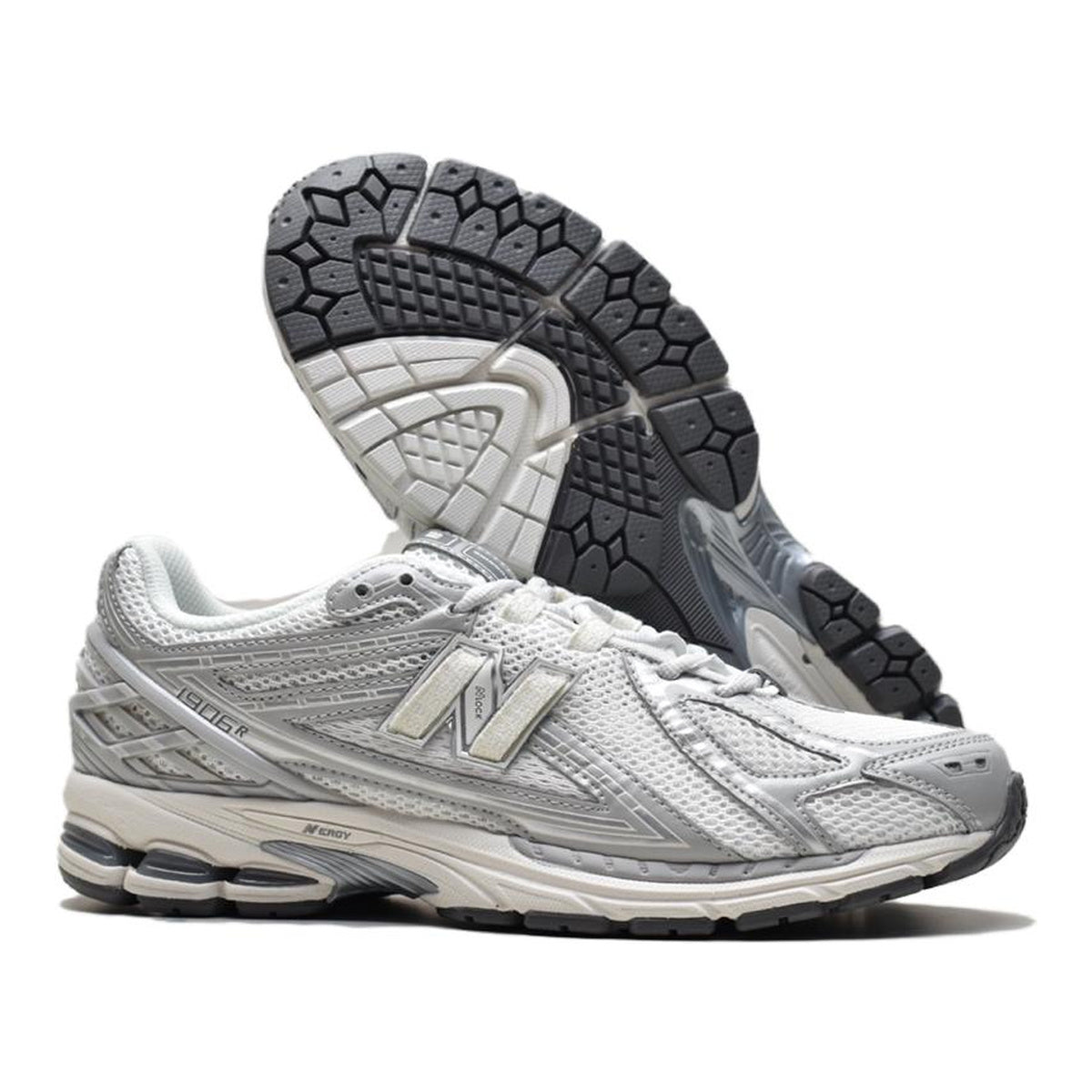 New Balance 1906R Unisex Mesh Lifestyle Running Sneakers – Sea Salt/Silver Metallic