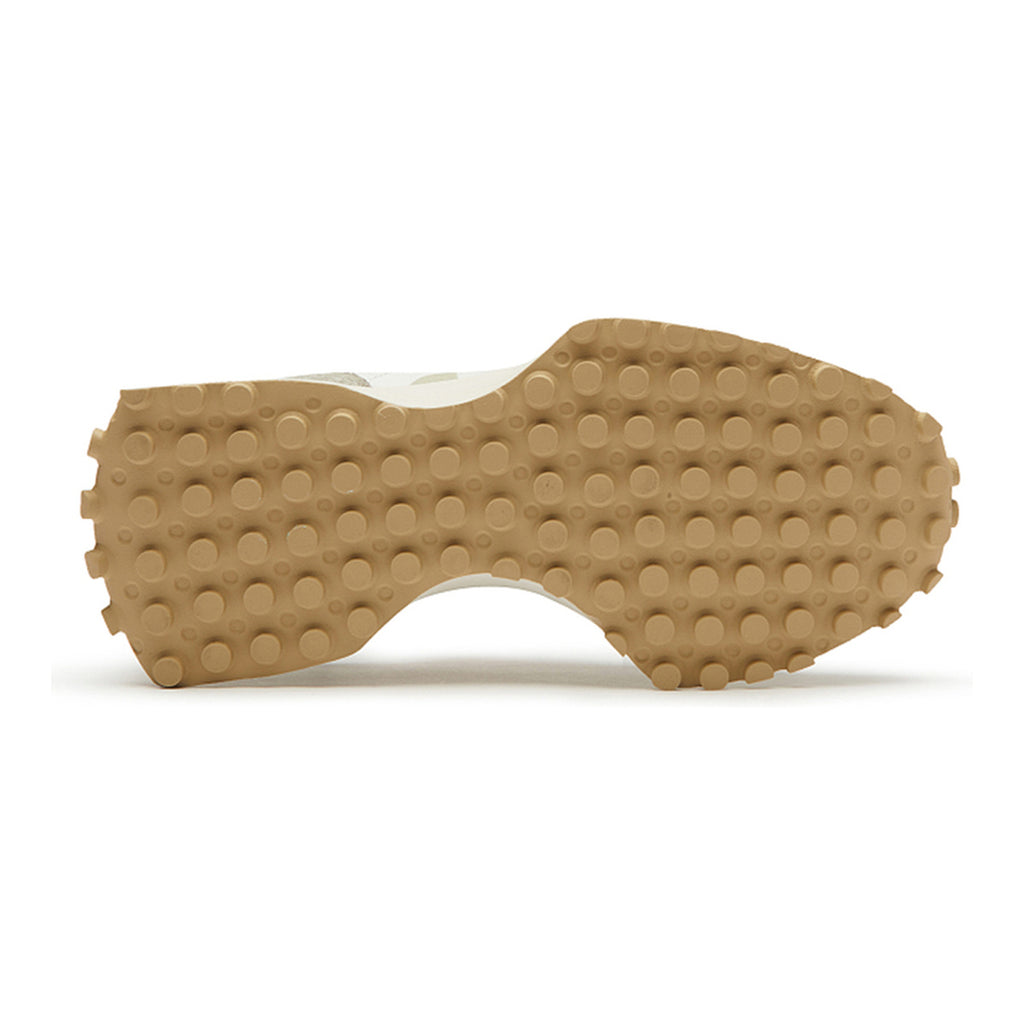 New Balance 327 Unisex Suede Lifestyle Sneakers – Limestone/Mustard