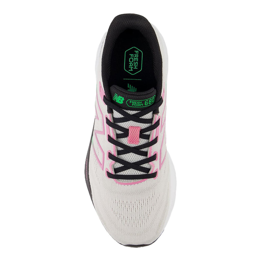 New Balance 680 v8 Unisex Running Shoes - Grey/Black/Pink
