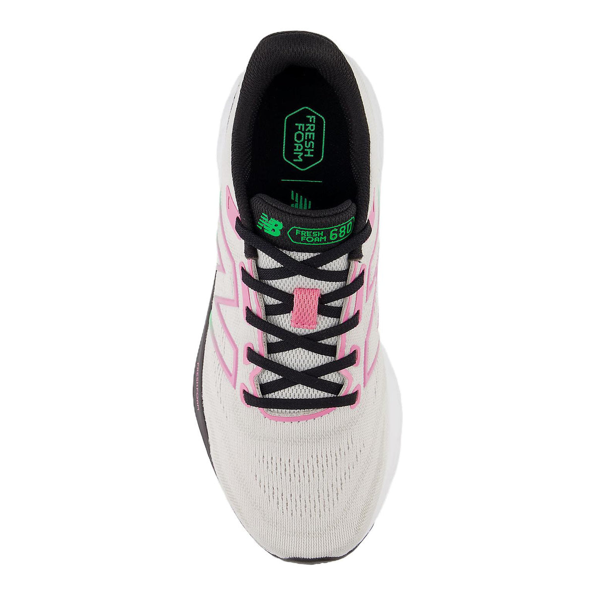 New Balance 680 v8 Unisex Running Shoes - Grey/Black/Pink