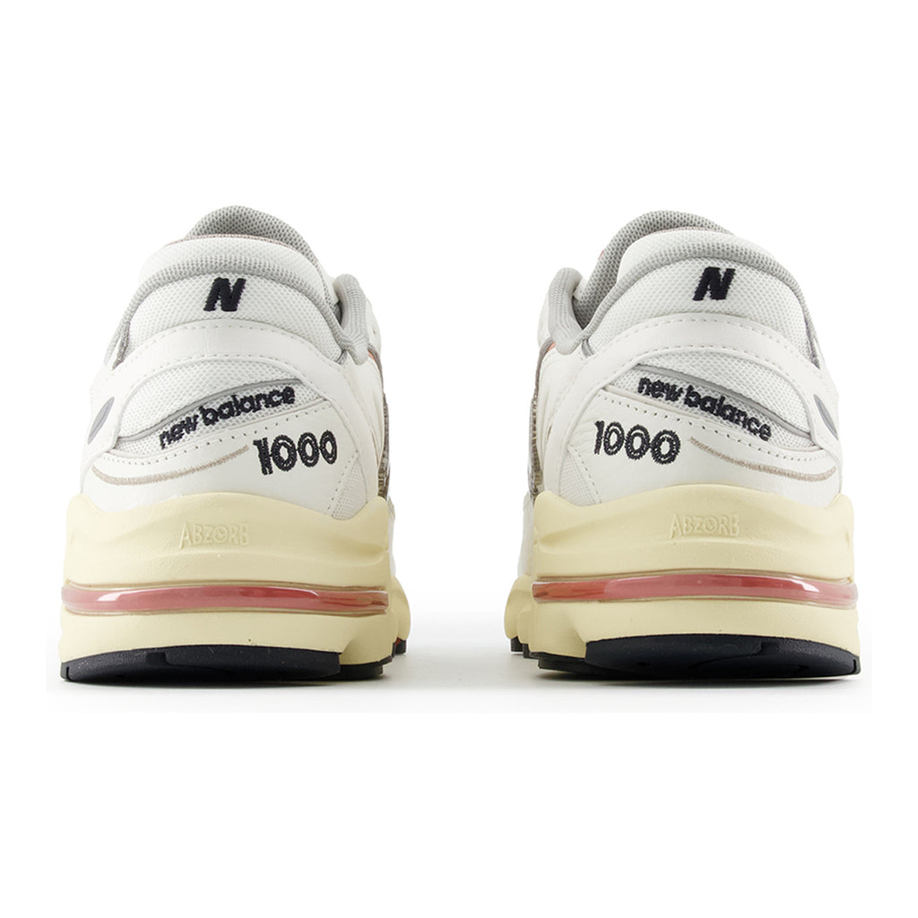 New Balance 1000 Unisex Leather Lifestyle Sneakers – Sea Salt/Brick/Clay
