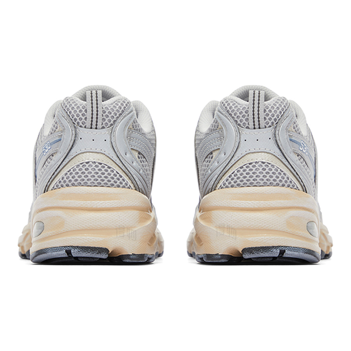 New Balance 530 Unisex Distressed Retro Running Shoes – Silver