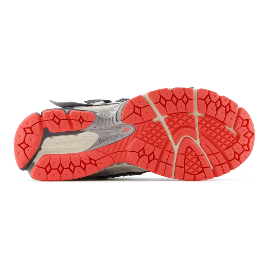 New Balance 1906A Unisex Mesh Lifestyle Running Sneakers – Grey/White/Red