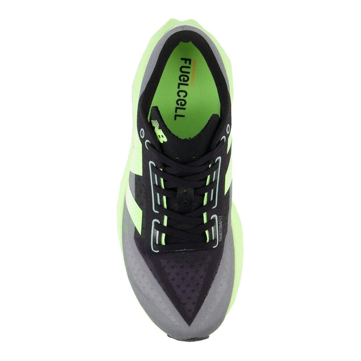 New Balance FuelCell Rebel v4 Unisex Lightweight Running Shoes – Grey/Lime